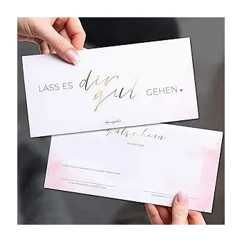 Dárková visačka Poukazy (sada 50 ks) prázdná šablona pro vyplnění