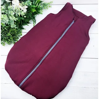 Zavinovačka Kulišárny Spací pytel pro miminko BORDO VELIKOST: 0-6 měsíců, TOG: TOG 1.0 celoroční