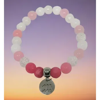 Náramek Náramek znamení - VODNÁŘ (s chirurgickou ocelí)