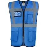 Korntex Hamburg Multifunkční reflexní vesta KX810 Blue 4XL