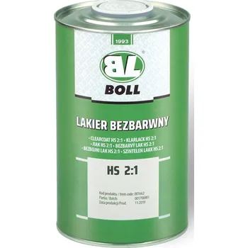 barva a nátěr na dřevo BOLL Bezbarvý lak HS 2:1, 1L