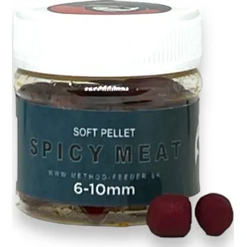 Method Feeder Fans Pelety Soft Fluo 6-10 mm 50 ml - Spice Meat