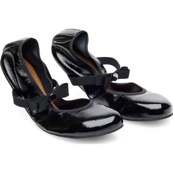 Dámské baleríny ZAQQ TWIST Casemiro black / Ennis brindle 37-43 VELUR Broušená kůže (semiš) Žíhaná 40