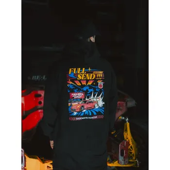 Dámská mikina FURTBOKEM mikina 350Z FULL SEND, černá (race-shop collab)