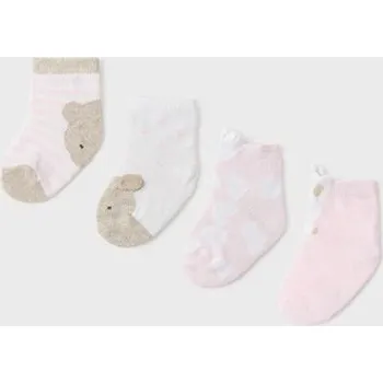 kojenecké ponožky růžové obrázkové Mayoral 9711-56 velikost 18m