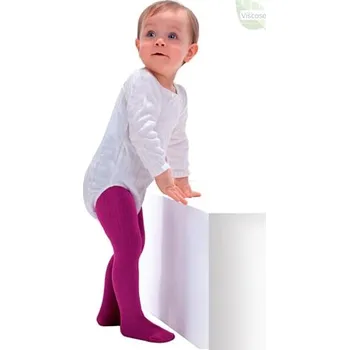 Dívčí punčocháče Puchatki KNITTEX broskev 068/074