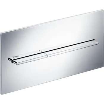 Splachovací tlačítko Ovládací deska Viega 8354.1 VfM104 hliník, pochromováno