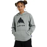 Technická mikina Burton Kids Oak Pullover Hoodie grey heather JR S 2025 - Odesíláme do 24 hodin