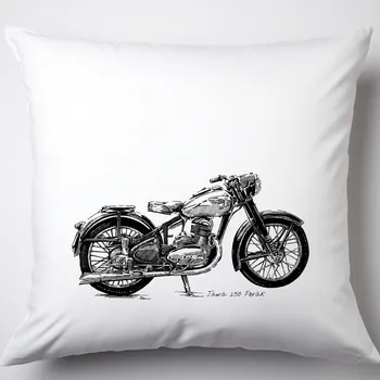 Polštář Polštář - Jawa 250 Pérák Typ povlaku: Plyš