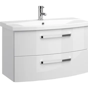 Koupelnový nábytek Koupelnová skříňka pod umyvadlo Pelipal Xpressline 4010 80 cm bílá vysoce lesklá