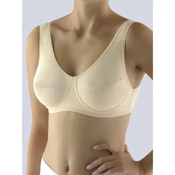 Podprsenka Dámská sportovní podprsenka na zapínání GINA 97001P tělová S