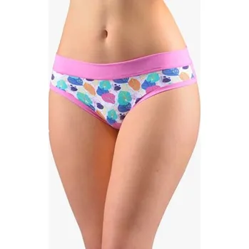 Kalhotky Dámská francouzská tanga GINA 14155P pink atlantic M/L