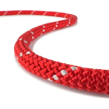 Lano Statické lano Teufelberger KM PRO red/white 11mm spool 50 metrů