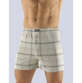 Trenýrky Pánské trenky volné GINO 75149P sv. šedá šedá L/XL