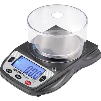 VOLTCRAFT PS-600C přesná váha Max. váživost 600 g Rozlišení 0.01 g na baterii černá