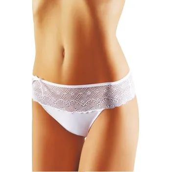 Kalhotky Dámské klasické kalhotky Lil EMILI bílá XL