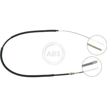 Lanko parkovací brzdy Tažné lanko, parkovací brzda A.B.S. K12676