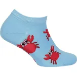 Chlapecké kotníkové ponožky WOLA KRABI modré Velikost: 30-32