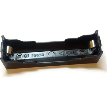 Držák baterie 1x Li-ion 18650 do plošného spoje
