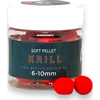 Method Feeder Fans Pelety Soft Fluo 6-10 mm 50 ml - Krill