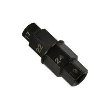 Klíč na osy motocyklových kol 17,19,22,24 mm