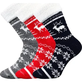 Pánské oblečení Ponožky Boma Norway červená 43-46 (29-31)