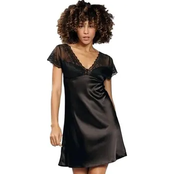 Dámská noční košile Dámská noční košile Josephine DKAREN černá M