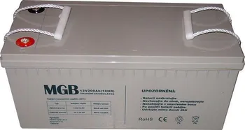 Záložní baterie Pb akumulátor MGB VRLA GEL 12V/200 Ah trakční R960