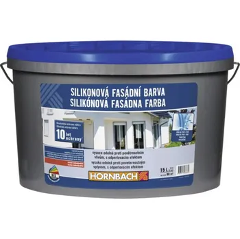 Fasádní barva Profesionální fasádní barva Hornbach silikonová 15 l