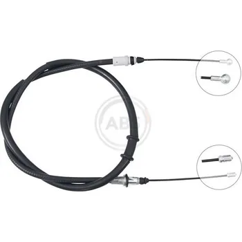 Lanko parkovací brzdy Tažné lanko, parkovací brzda A.B.S. K17593