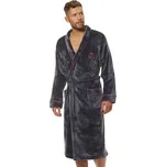 Pánský župan Luca graphite L&L grafit (šedá) M