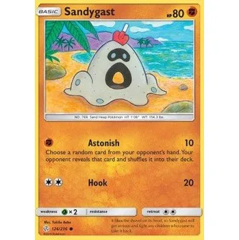 Volný čas Pokémon CEC 126/236 Sandygast - Cosmic Eclipse Stav: Excellent, Verze: NORMAL