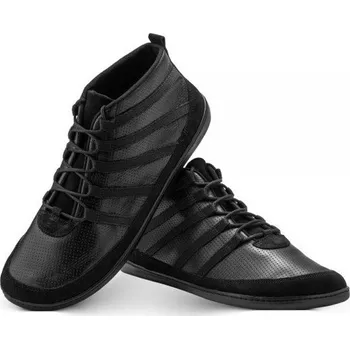 Dámská zdravotní obuv ZAQQ SPARQ Mid 37-48 NAPPA Perforovaná hlazená kůže Černá 37