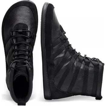 Dámská zdravotní obuv ZAQQ SPARQ High 36-48 NAPPA Perforovaná hlazená kůže Černá 48