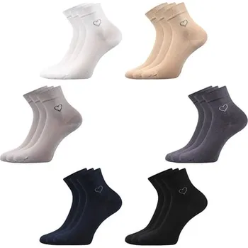 Dámské ponožky ponožky Filiona tmavě modrá 35-38 (23-25)