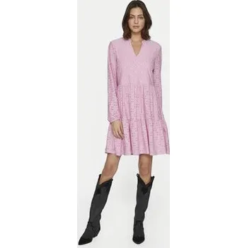 Dámské šaty Vila Každodenní šaty Kawa 14070250 Růžová Regular Fit M