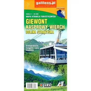 Cestování Mapa - Giewont, Kasprowy Wierch.. 1:20 000 w.2024
