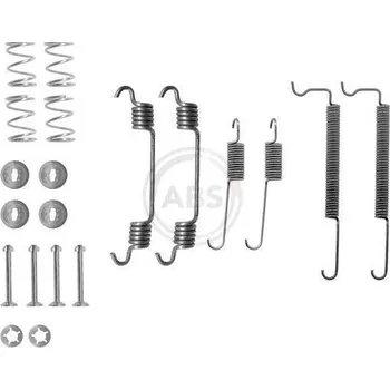 Brzdová čelist Sada příslušenství, brzdové čelisti A.B.S. 0709Q