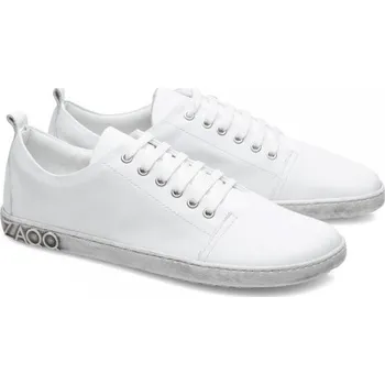 Dámská tenisová obuv ZAQQ TAQQ white / black / brown / grey / lightblue 37-48 NAPPA/NAPPA Dvouvrstvá hlazená kůže Černá 37