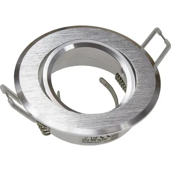 Bodové svítidlo Berge Podhledové bodové svítidlo SMARAGD Stříbrný + patice