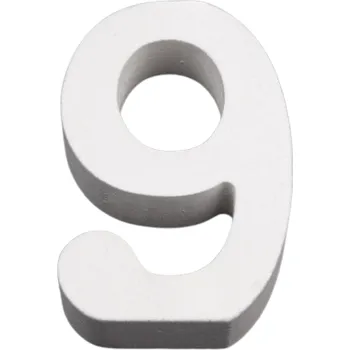 Party dekorace Stoklasa Číslice 9 dřevěná dekorační 8 cm