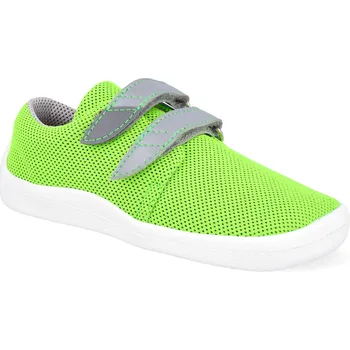 Barefoot dětské tenisky Beda - Lime letní s pevným opatkem Velikost: 32