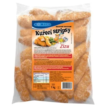 Nowaco Zizu kuřecí stripsy obalované 1 kg