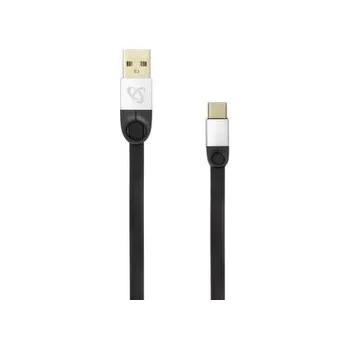 Datový kabel SBOX kabel USB - TYP C M/M 2,4 A, 1,5m, blistr, černá
