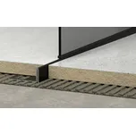 Spádový profil NRZ levá 12,5/100cm černý SPNRZK12100LC