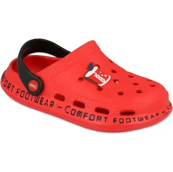 Dámské pantofle BEFADO 159Y102 dětské pantofle COMFORT červené 33 159Y102_33