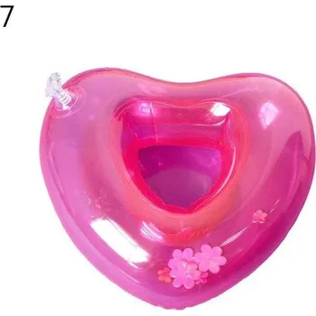 Nafukovací držák nápojů do vody - více variant - Srdce