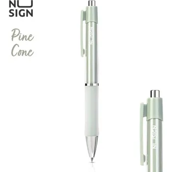 Gelové pero Nusign NS645 - klikací, modré 0.5 mm - Pine Cone