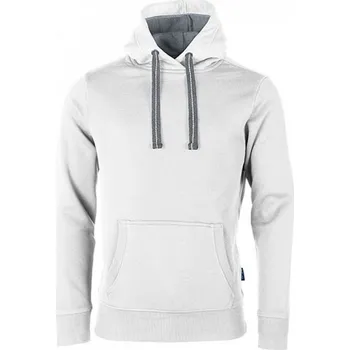 Pánská mikina HRM Přiléhavá unisex klokanka s velmi hladkou strukturou povrchu Barva: Bílá, Velikost: 4XL HRM900