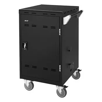 Monitor Acer Charging Cart 24 - nabíjecí vozík pro 24 ks zařízení do velikosti 15,6", kovový, 4x 5" kolečka, ideální do škol